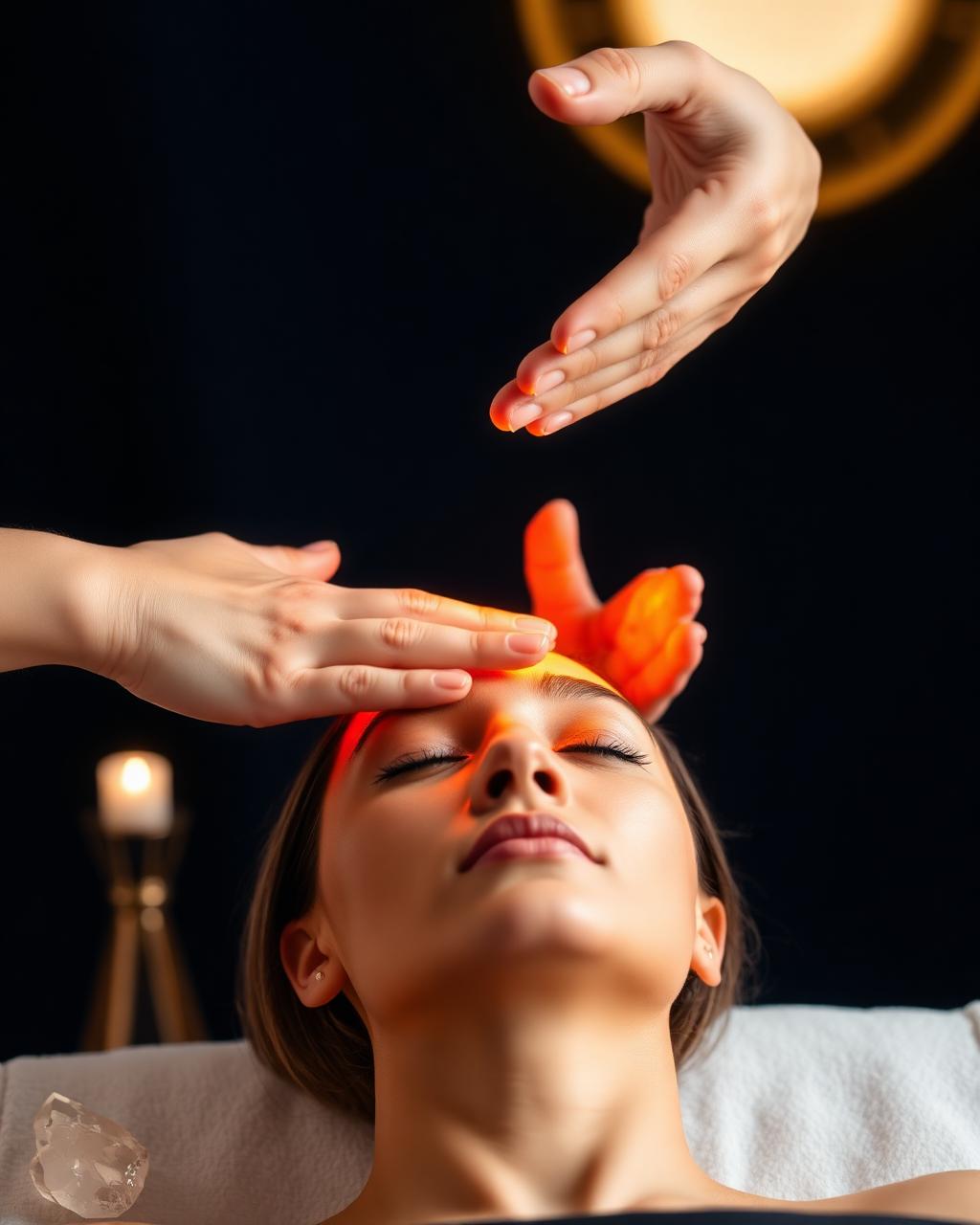 Sesión de reiki en Maralba Spa, Playa del Carmen