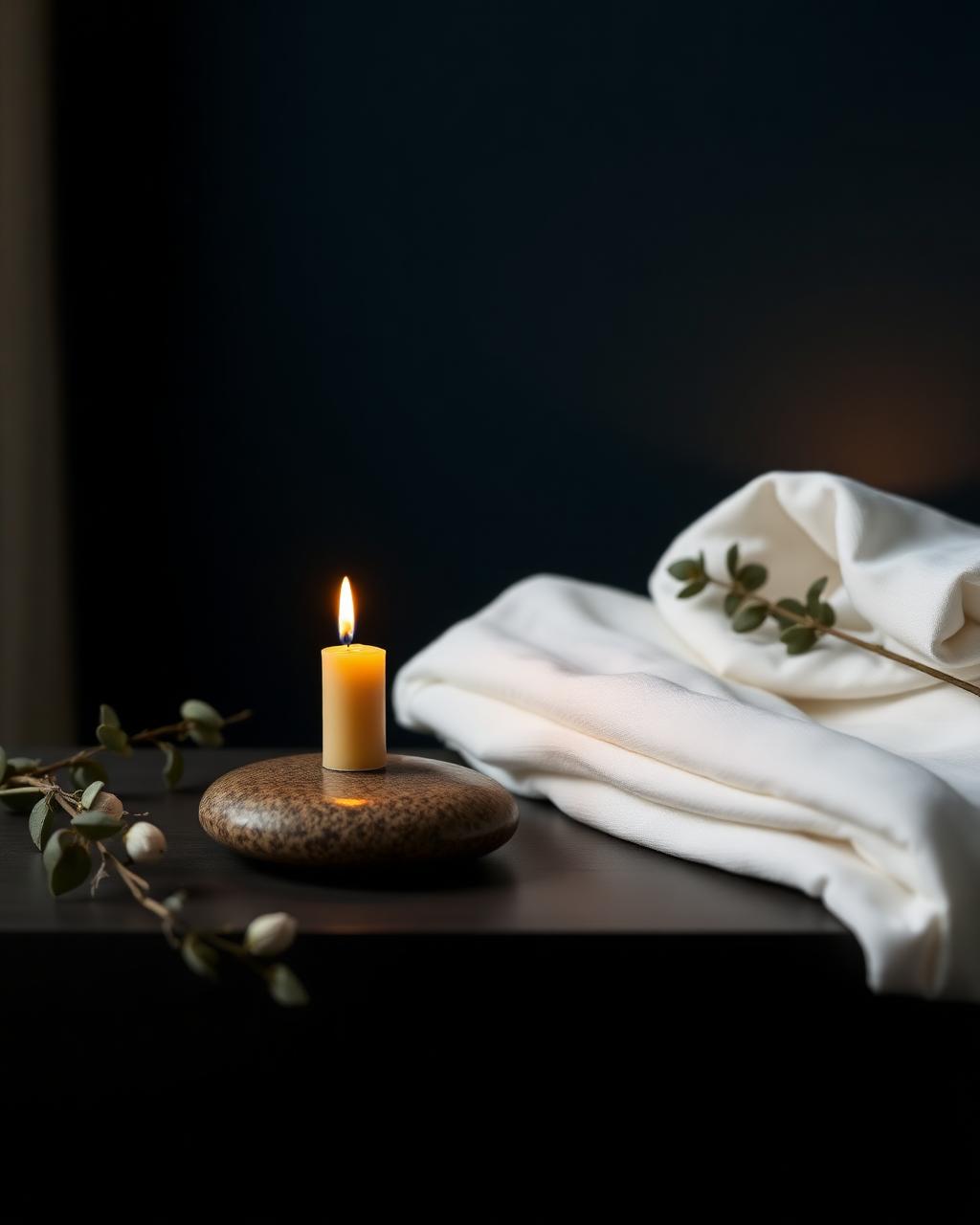 Guest experiencing a signature ritual